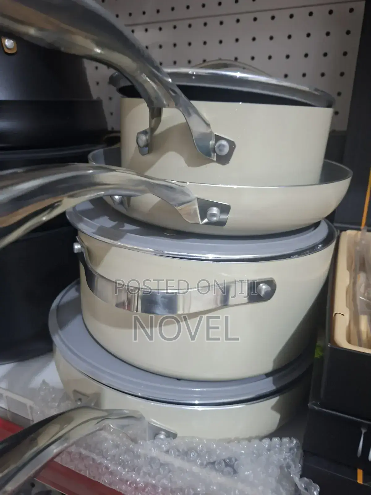 7 Pieces Ceramic Pots Durable