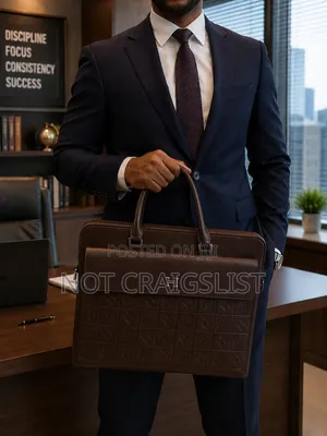 Original Hermes Men's Bag |Premium Leather Executive Messenger Bag