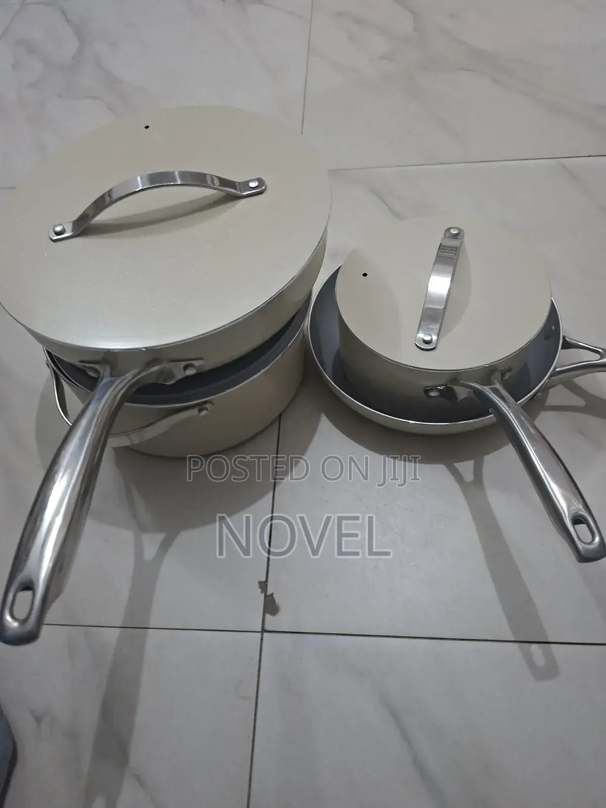 7 Pieces Ceramic Pots Durable