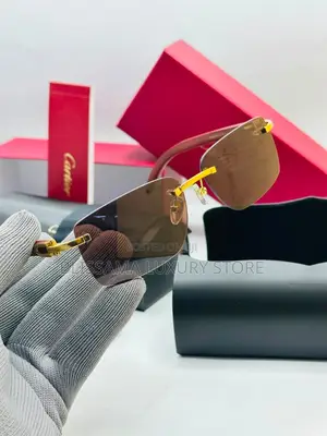 Cartier/Maybach Luxury Rimless Glasses–Trendy, Stylish Premium Quality
