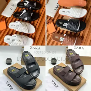 Premium Men’S Zara Slide Sandals – Summer Collection