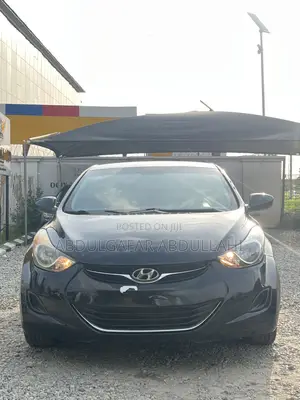 Hyundai Elantra GLS Sedan FWD (1.8L 4cyl 6M) 2013 Black