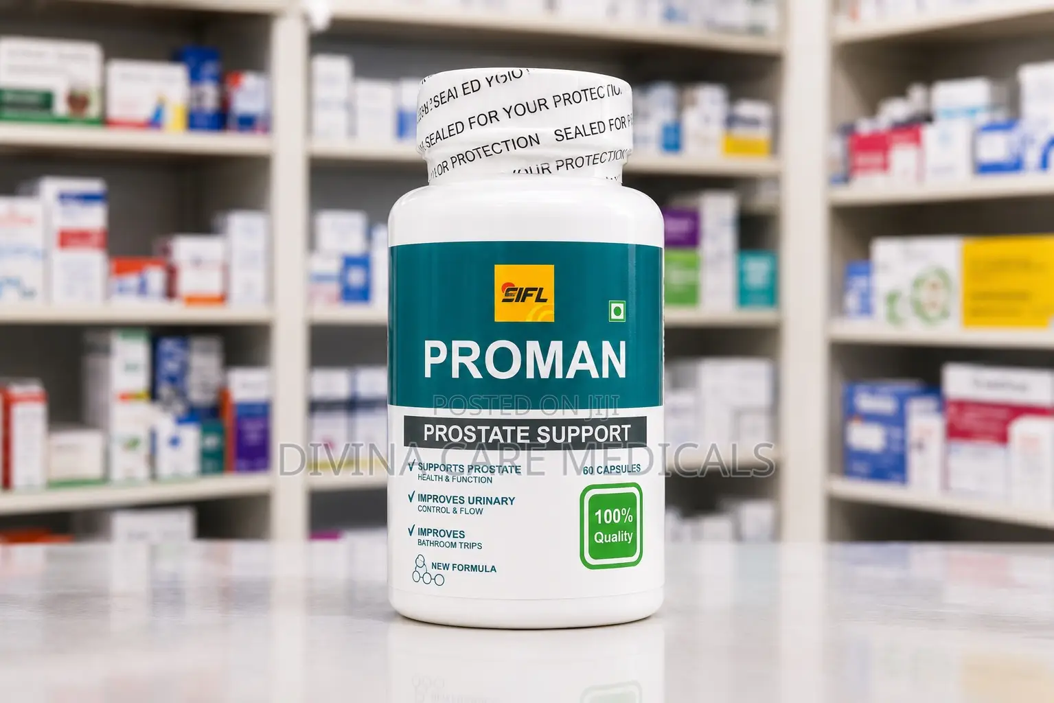 Proman 60 Capsule for Prostate, Erectile Dysfunction Urinary Control