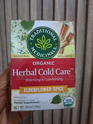 Traditional Medicinals Herbal Cold Care With Elderflower Spice