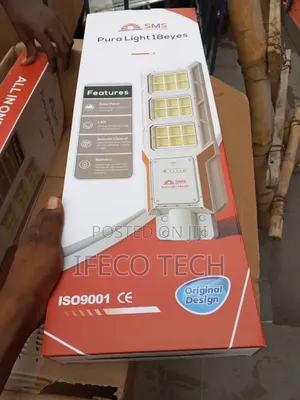 18eyes Sms Solar Street Light