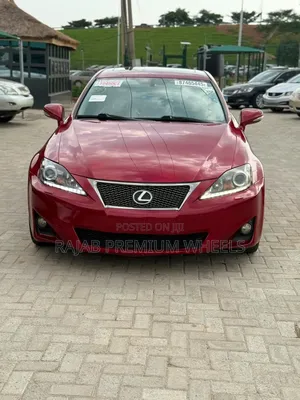 Lexus IS 2012 Red