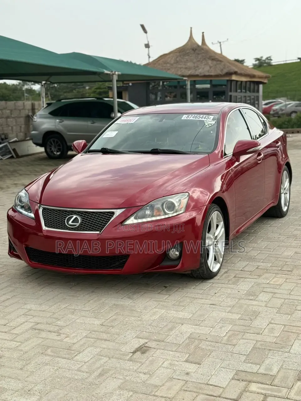 Lexus IS 2012 Red