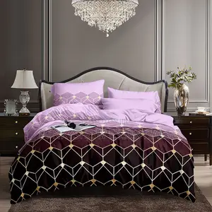 Luxury Cotton Duvet, Bedsheet Set 4x6 With 2 Pillowcase