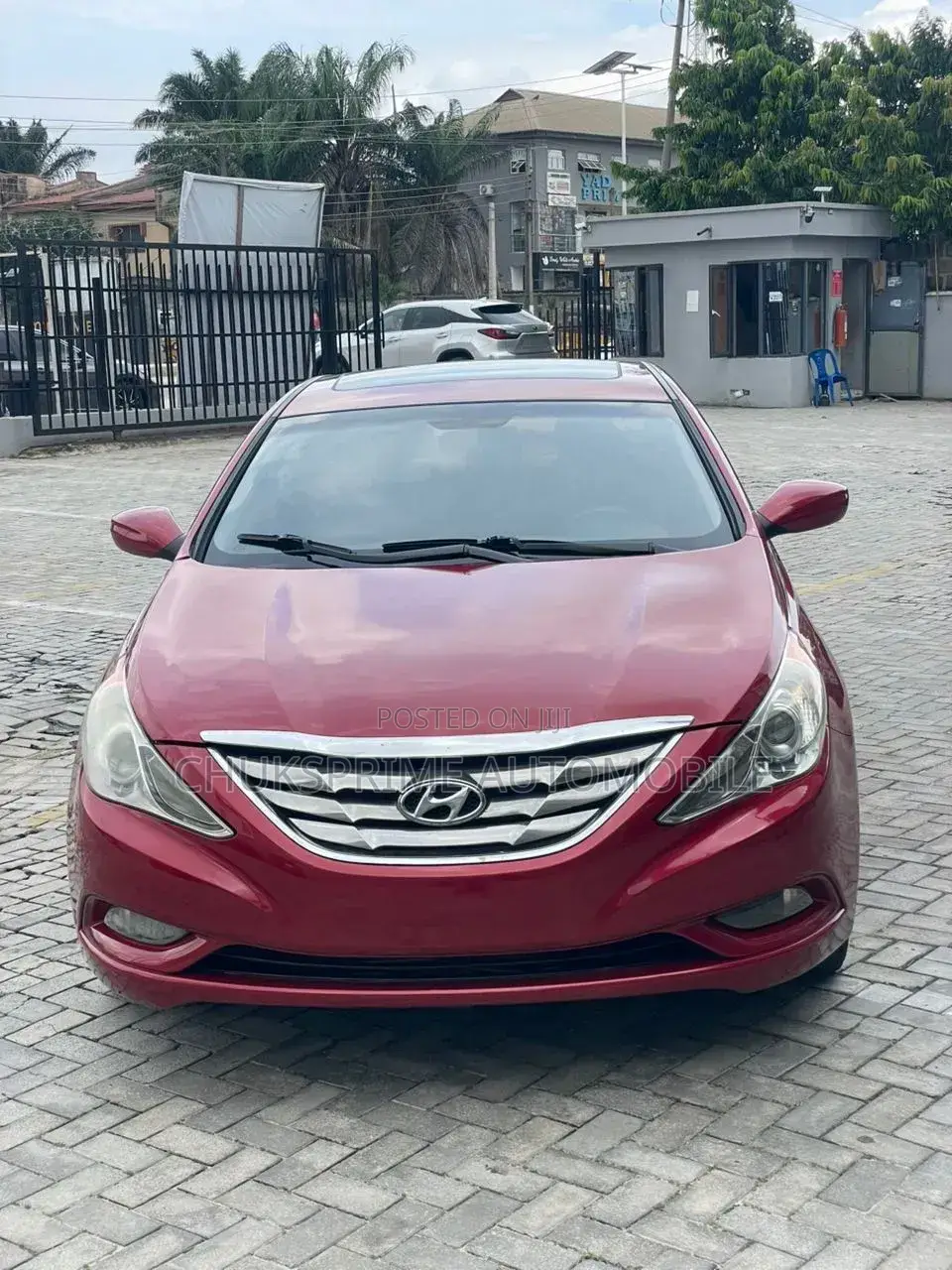 Hyundai Sonata 2012 Red