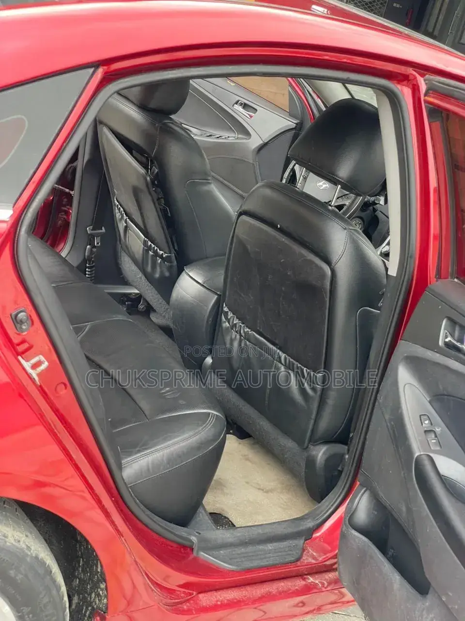 Hyundai Sonata 2012 Red