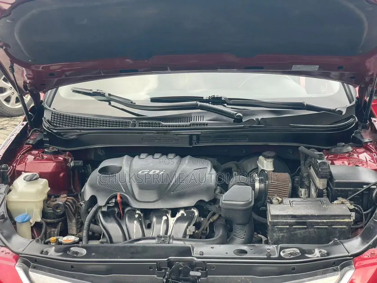 Hyundai Sonata 2012 Red