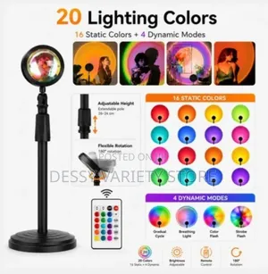 Mythco 20 Color Sunset Lamp