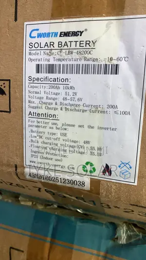 10kwh 48v Cworth Lithium Ion Battery