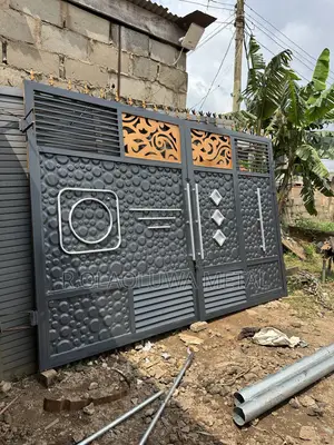 Modern Steel Security Gate