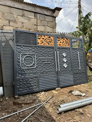 Modern Steel Security Gate