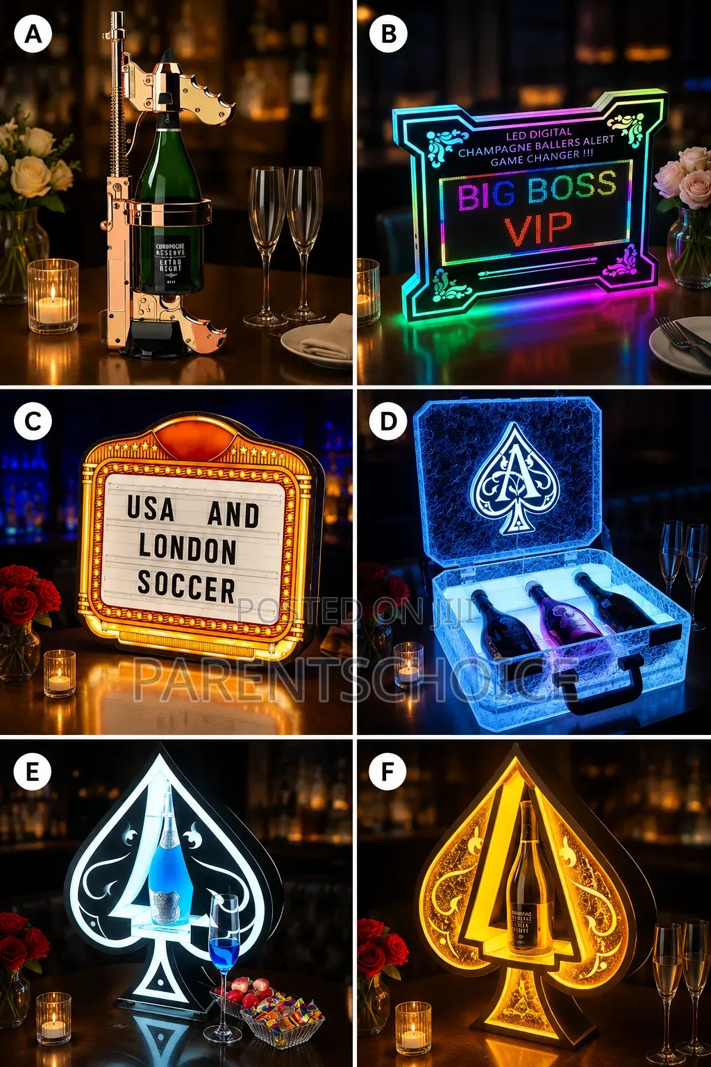 Vip Led and Night Club Display Collection