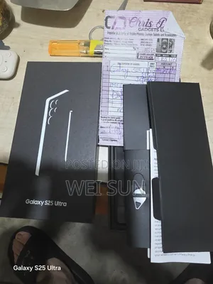 New Samsung Galaxy S25 Ultra 256 GB Black