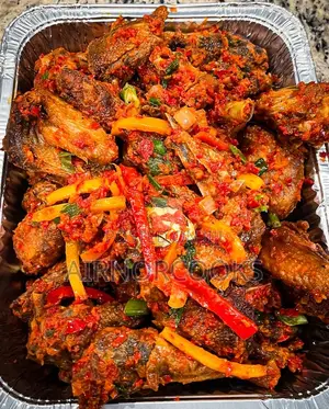 Food, Zobo Drink And Shito Sauce