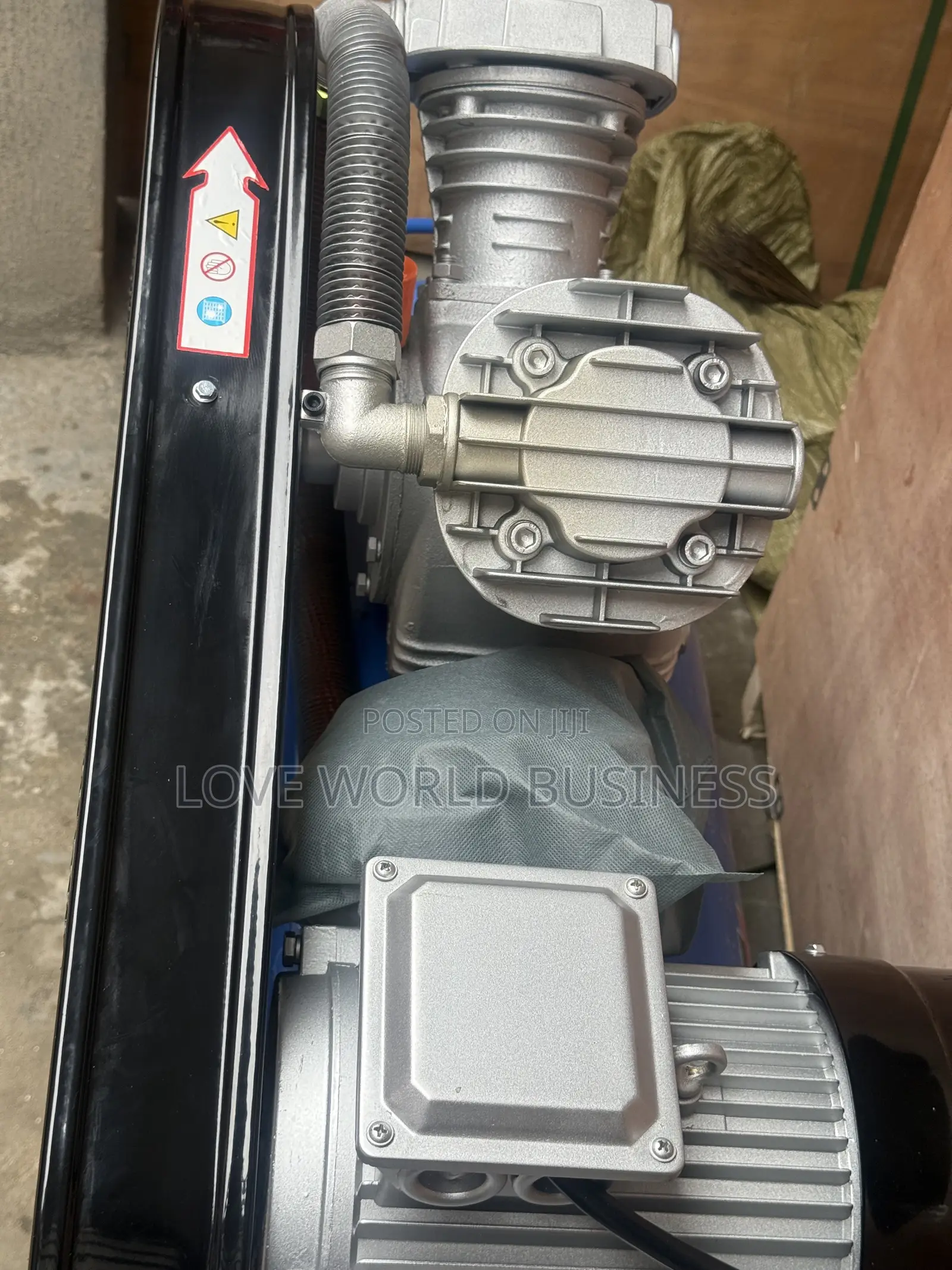 Belt-driven Horizontal Air Compressor