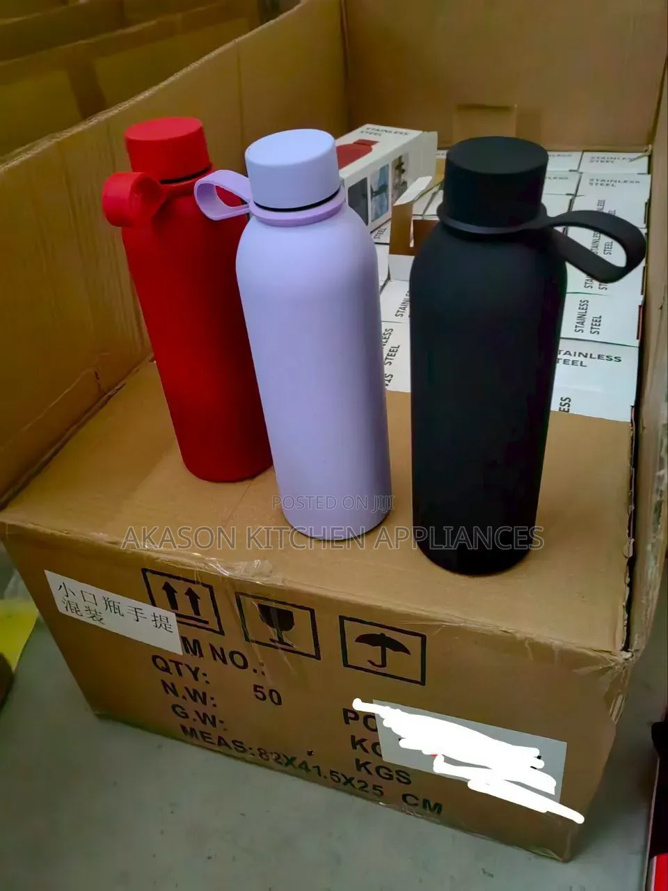 Matt Insulated Water Flask Keeps Hot 24hrs