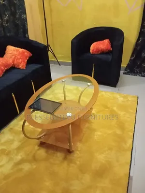 Center Table With Single Sofa Chair