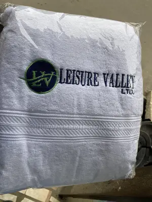 Monogram Printing on Towel