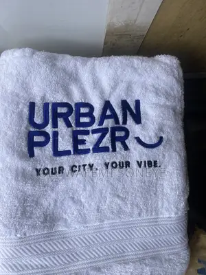 Monogram Printing on Towel