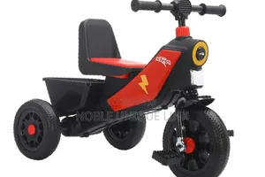 2 To 6 Years Old The Power And Logo And Lightning Graphics Tricycle