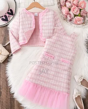 Kid Girls Dress With Jacket