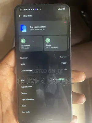 Oppo Reno 5 128 GB Gray