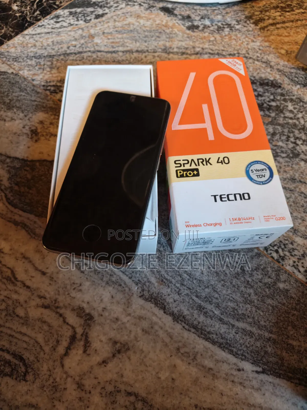 New Tecno Spark 40 Pro+ 256 GB White