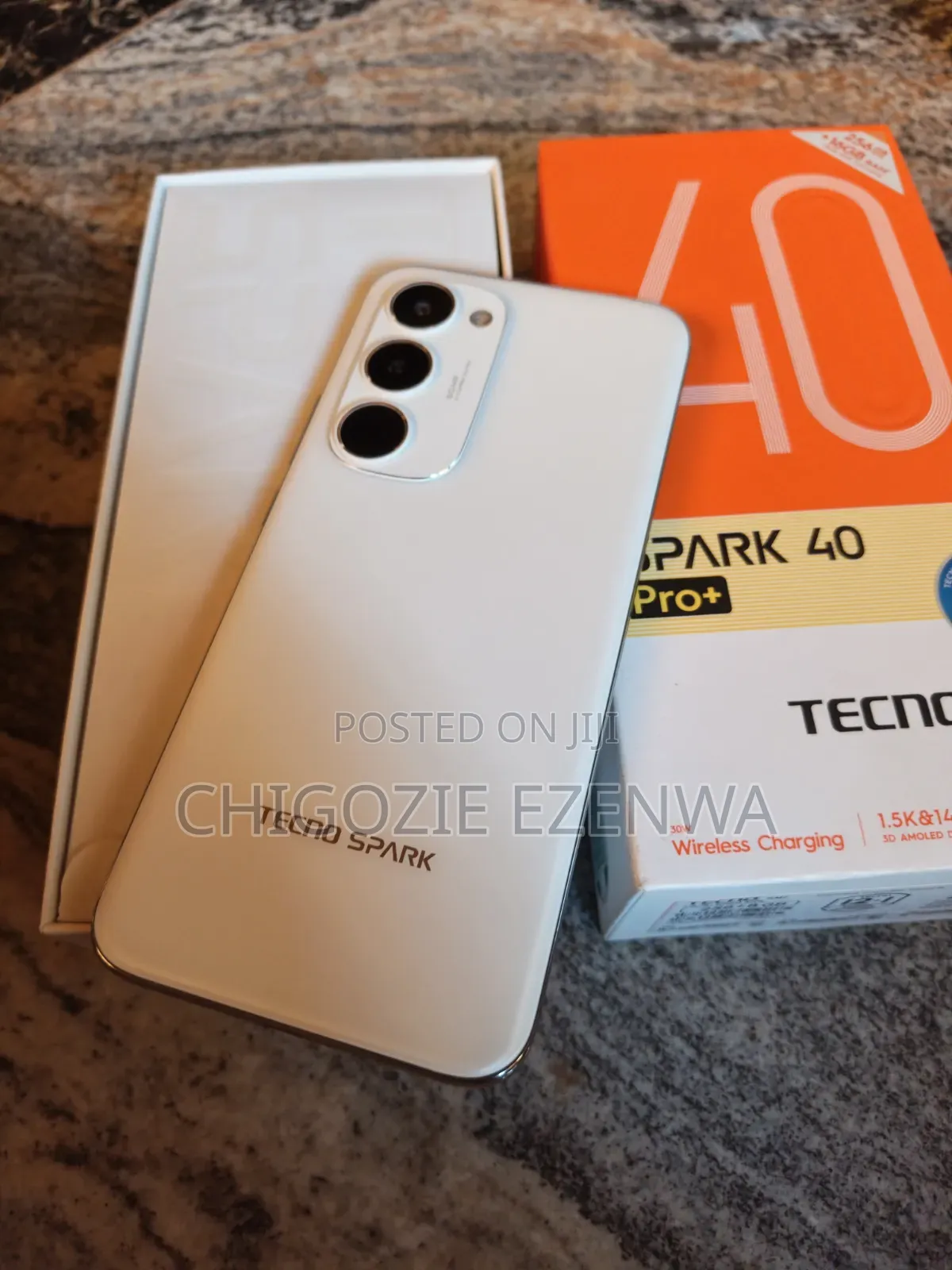 New Tecno Spark 40 Pro+ 256 GB White