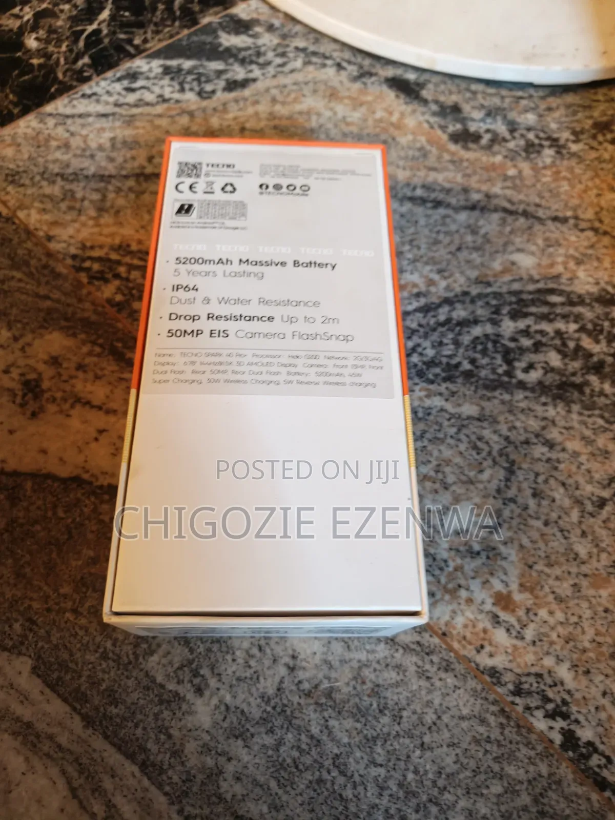 New Tecno Spark 40 Pro+ 256 GB White