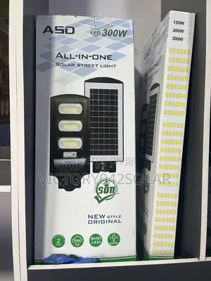 All In One Solar Street Light 300w Available