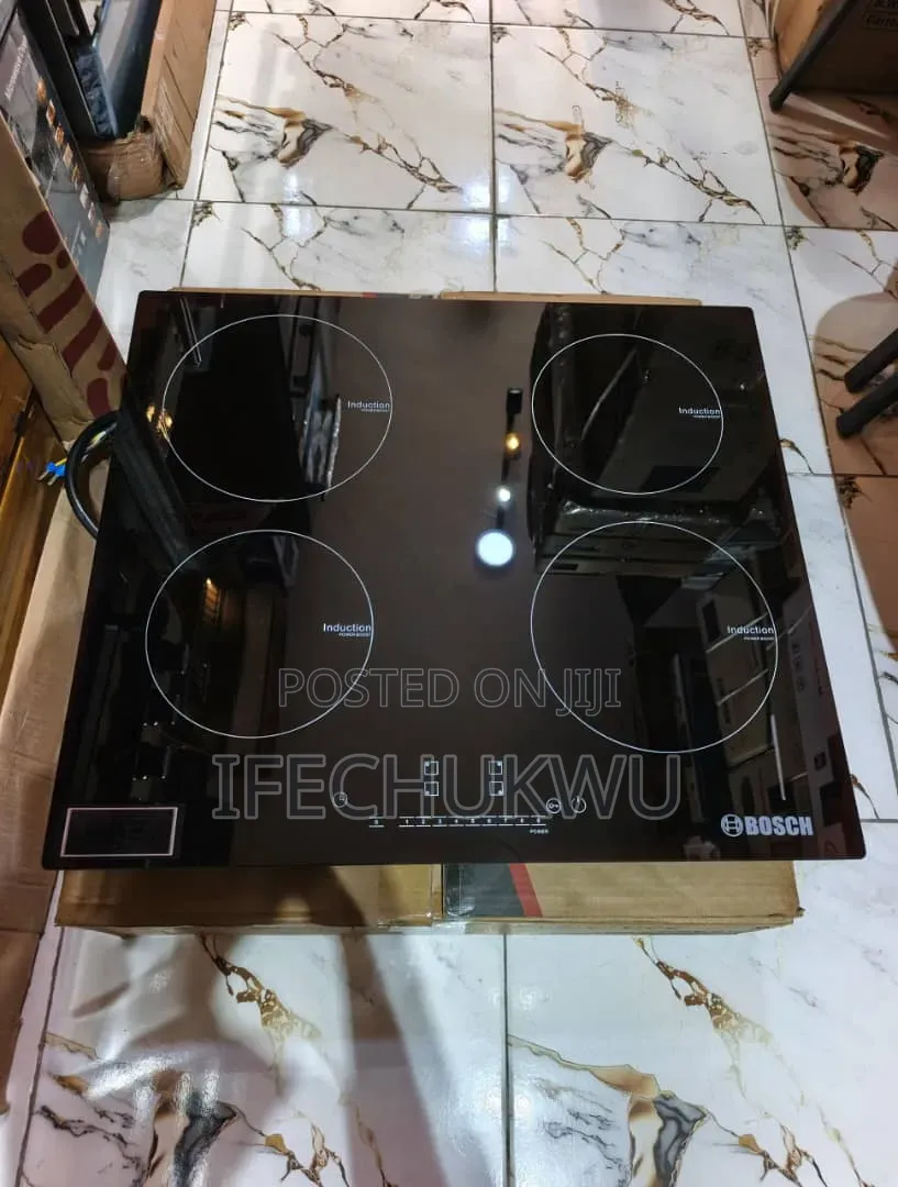 Bosch Inbuilt 60cm Induction 4 Burners Automatic Electric Cooker Hob