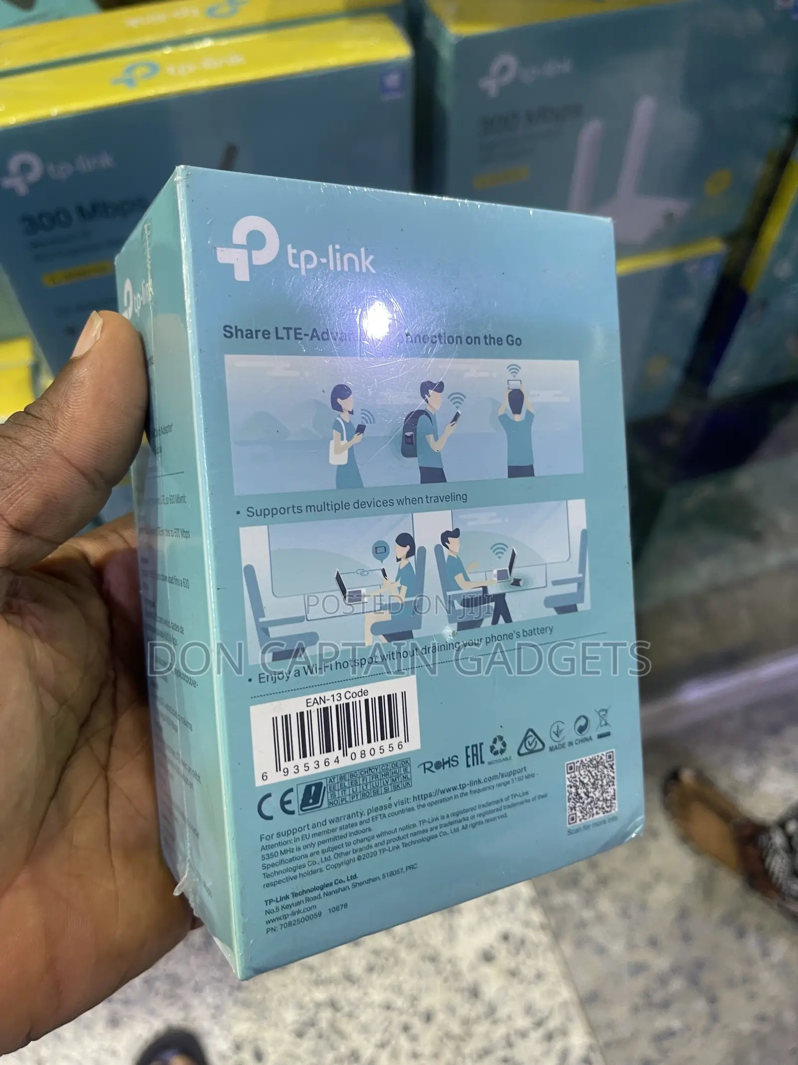 Tp-Link M7650 4g+ 600mbps Lte Advanced Mobile Wi-Fi