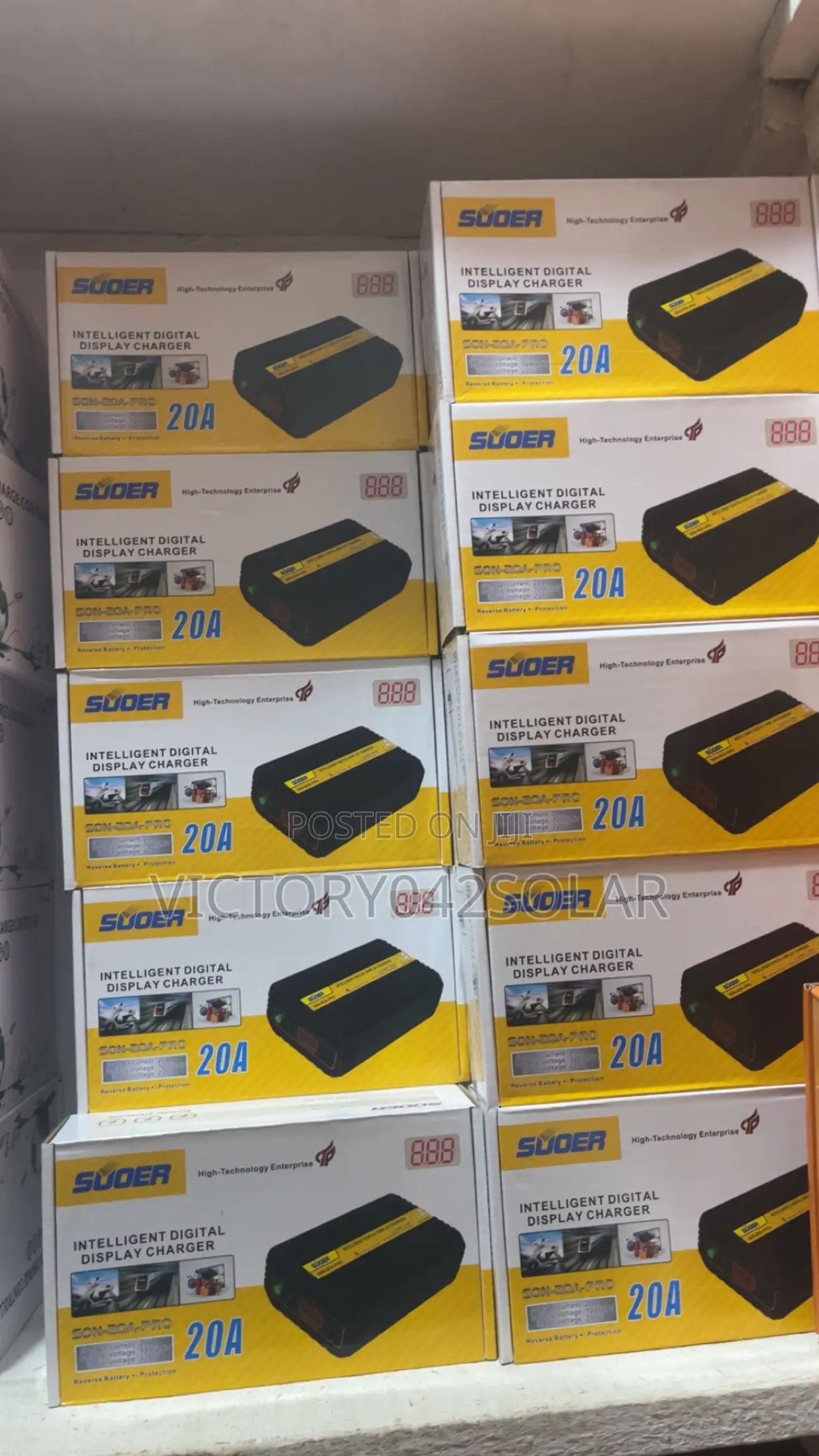 Solar Battery Charger 20a Available In Store
