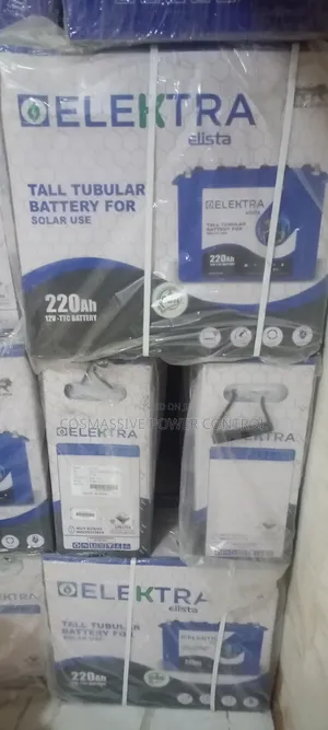 220ah Tubular Tall Battries