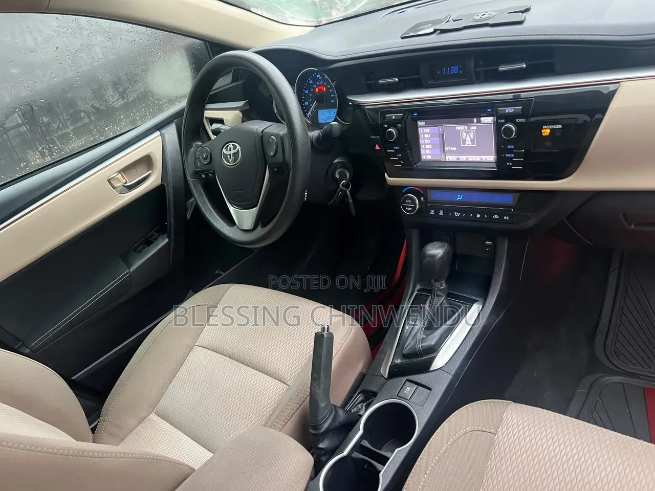 Toyota Corolla 2015 Red
