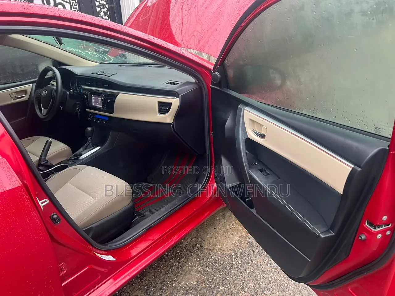 Toyota Corolla 2015 Red