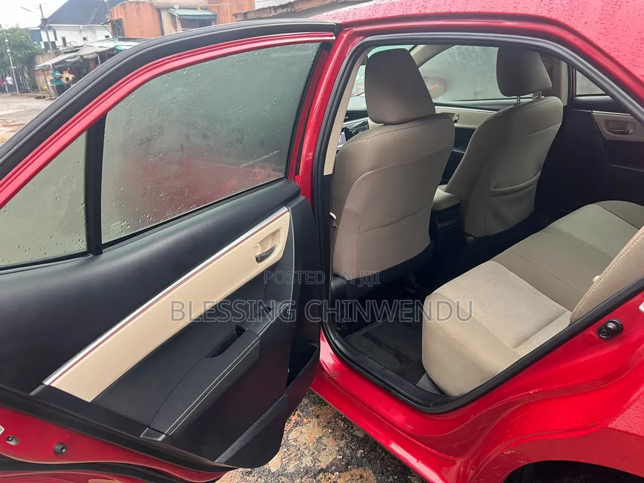 Toyota Corolla 2015 Red