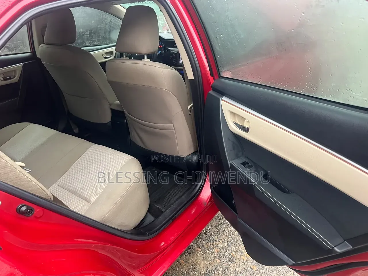 Toyota Corolla 2015 Red