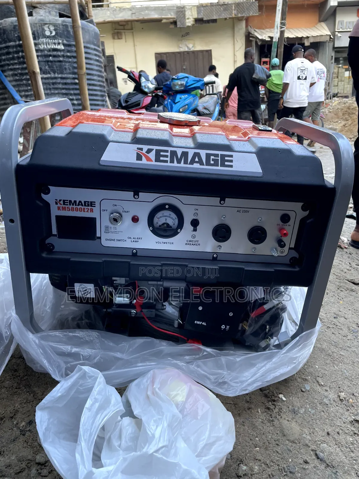 Kemage 5.5kva Heavy-Duty Copper Generator