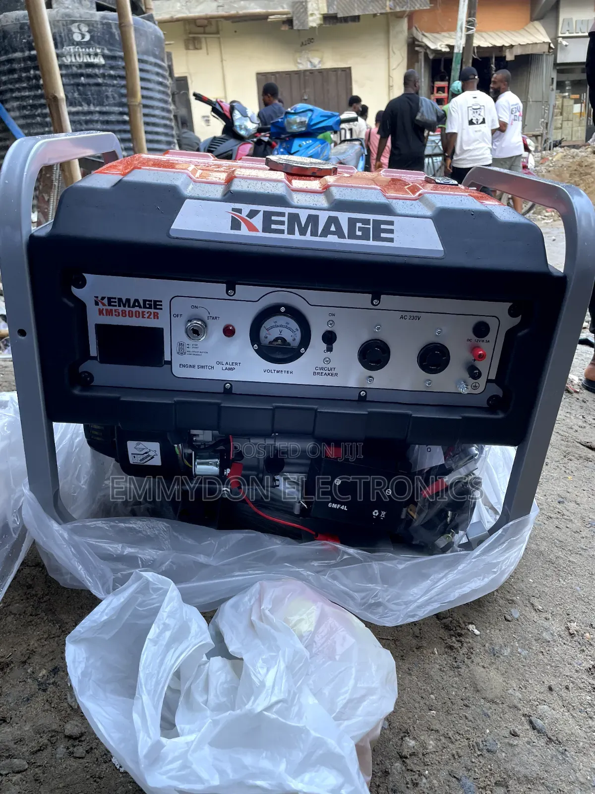 Kemage 5.5kva Heavy-Duty Copper Generator