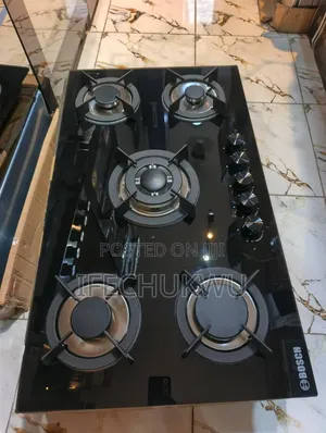 Bosch Built-in Cabinet 90cm Automatic 5 Burners Gas Cooker Hob Copper