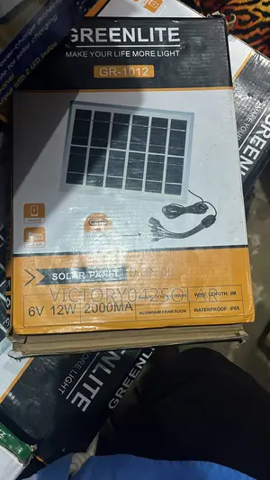 6v 12w Solar Panel Available