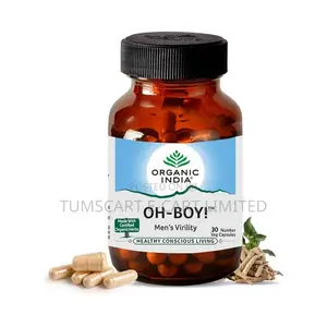 Organic India Oh-Boy – Natural Men's Virility, Stamina Energy