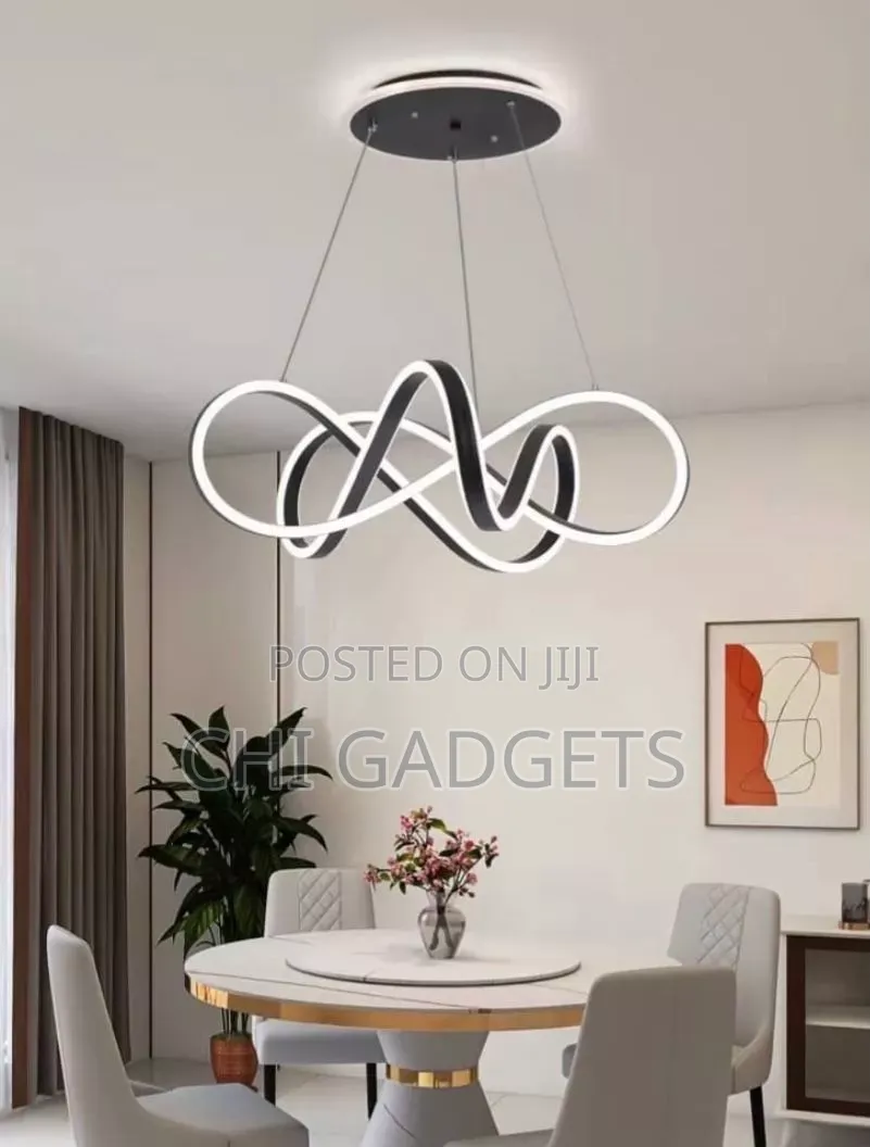 Modern Infinity Loop Led Chandelier or Infinity King Led Chandelier