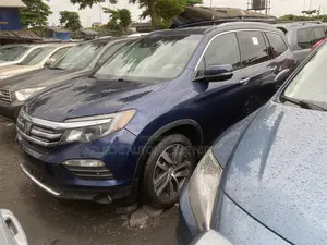 Honda Pilot Touring 4dr SUV 4WD (3.5L 6cyl 9A) 2016 Blue