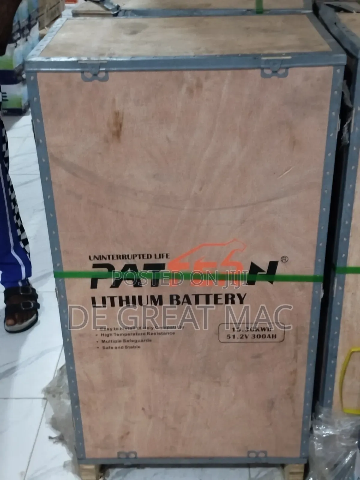 Pattern Inverter Battery